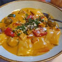 Curry delicious at Hausbrauerei im Domhof in Speyer