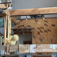 Interior  at earth tree cafe MONTO in Kisarazu