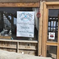 Sign   at Coffee Wheel in Dahab