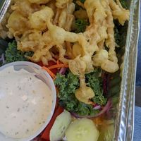 enoki mushrooms ($13) at Plant-Blossom in New York City