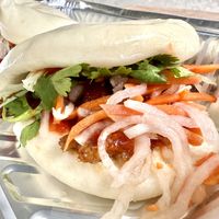 Seitan ribs bao buns   at Plant-Blossom in New York City