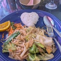 Pad Thai Veg at Num Thai and Sushi Bar in Key Largo