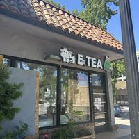 Outside!   at E Tea in Sacramento
