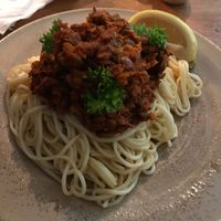 Lentil pasta at The Hanoi Social Club in Hanoi