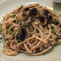 Vegan Mushroom Pasta at The Hanoi Social Club in Hanoi
