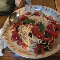 Tomato pasta at The Hanoi Social Club in Hanoi