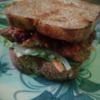 Tempe sandwich at The Hanoi Social Club in Hanoi