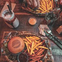  at Tugg Burgers in Uppsala