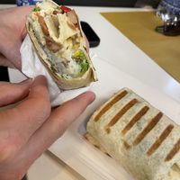 Tofu wrap  at Serotonina in Rome