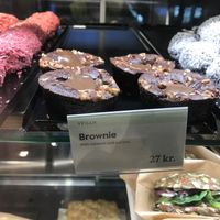 Vegan browneys  at Espresso House - Hovedbanegården in Copenhagen