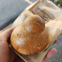 Vegan Brioche at Caffettiamo Vomero di Raffaele Simonte in Naples