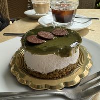 Pistacchio cheesecake   at Caffettiamo Vomero di Raffaele Simonte in Naples