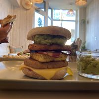 Breakfast babbbeess  at Plant Faced Coffee Shop in Hadleigh