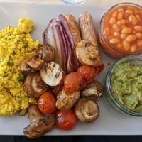 MEGA breakfast 💪 at Plant Faced Coffee Shop in Hadleigh