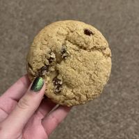 Oat and raisin cookie  #Veganuary at Plant Faced Coffee Shop in Hadleigh