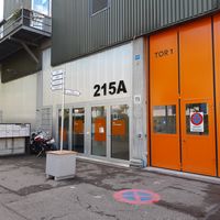 Entrance at ELYS Boulderloft in Basel