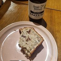Vegan banana bread at ELYS Boulderloft in Basel