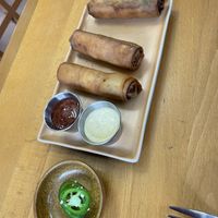 Spring rolls  at Janpho in Yerevan