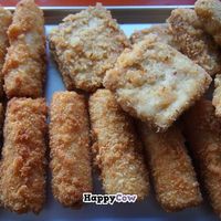 fried tofu at Healthy U in Cebu