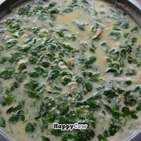 moringga in coconut milk sauce at Healthy U in Cebu