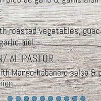 Menu  at Mega Sabor in Naples