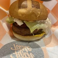 Vegan burger   at Umami Burger - Ariake Garden in Tokyo