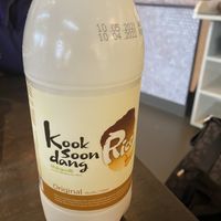 Korean Rice Wine, smooth slightly sweet delicious , 6% alcohol   at Made in House in Seattle