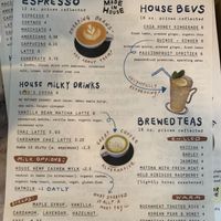 Lovely beverages  at Made in House in Seattle