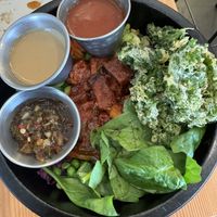 Bibimbop with spicy tofu  at Made in House in Seattle