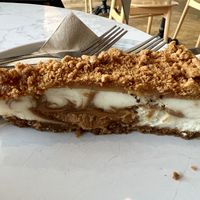 Biscoff cheesecake   at Grain and Grind in Inverness