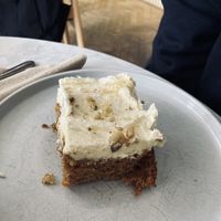 Carrot cakee  at Grain and Grind in Inverness