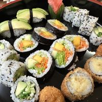 vegan platter  at Royal Tokyo Sushibar in Antwerpen