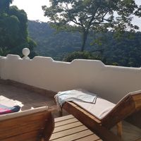 Your private terrace is immerged in nature, surrounded by tropical forest. It invited for naked sun bathing, bird watching it a glass wine during lull summer nights. at Soulrebel Rio in Rio De Janeiro