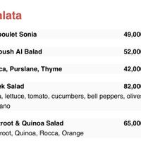 Vegan stuff  at Kahwet Al-Balad in Tyre