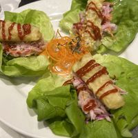lettuce wraps  at Isana in Kihei