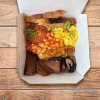 Excellent breakfast options and all food can be ordered to go. at Cafe@62 in Brighton