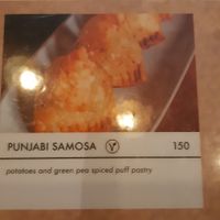 Samosa (they also have onion bahjis) at Bollywood in Phuket