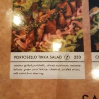 Salad at Bollywood in Phuket