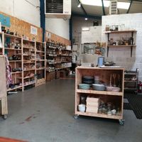 2d food counter (1st is by refill shop counter) at Two Old Goats  in Market Harborough