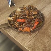 Mushrooms Kitfo at La Vegan in Toronto