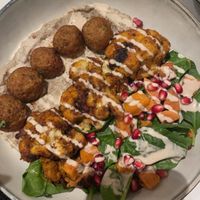 Middle eastern salad , ask for it to be vegan.  at DS Café in Bordeaux