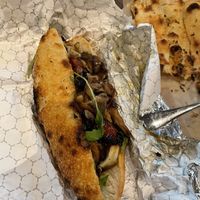 Vegan mushroom sandwich - highly recommend!  at Sfizio Pizza in Durham