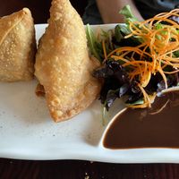 Vegetable Samosas  at The Spice Palette Indian Cuisine in New London