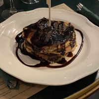 Vegan Pancakes Praline  at Aparto Bistro & Cafe in Kavala