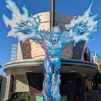 Iceman at Universal Studios - Chill Ice Cream in Orlando