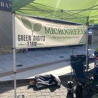 Spotted yesterday final month for the 2025 season - locally grown micro greens   at Oakdale Morning Market in Oakdale