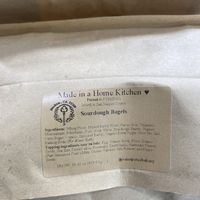 Ingredients Listed - Only Got Plain (No Toppings) - kinda spendy but good  at Oakdale Morning Market in Oakdale