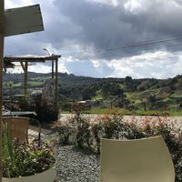 Nice view from our table    at Tulia in Medellin