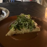   at kitchen table in Tulum