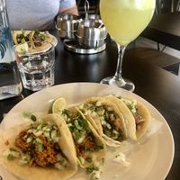 Tacos: Soy Chorizo and Nopales  at Tacos Mexico in Calgary